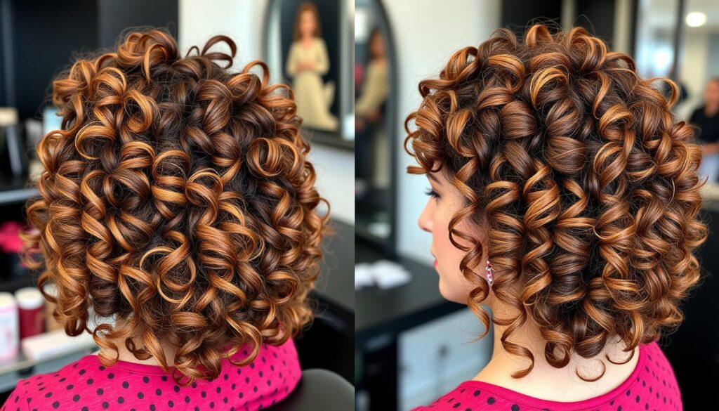 alternatives permanente cheveux bouclés salon